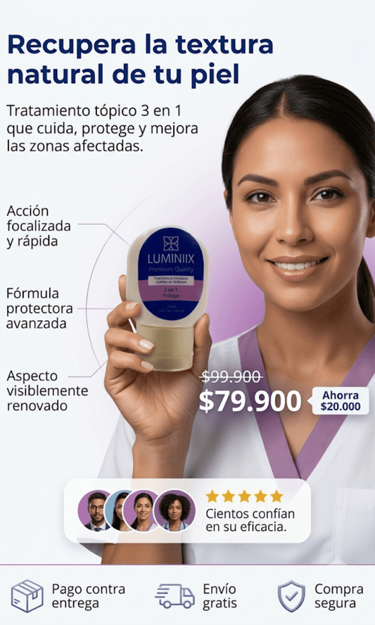 🔝LUMINIIX → CREMA PARA LAS VERRUGAS